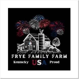 4th of July on the Farm Posters and Art